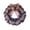 B, variant on chaungfeng 16 Inch Forth of July Burlap Ribbon Wreath for Front Door, Patriotic Stars Ruffled Ribbon Wreath for Indoor Outdoor, American Flag Red White Blue Color Home Decoration