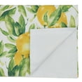 thumbnail image 2 of Saro Lifestyle Printed Lemon Table Runner, 2 of 5