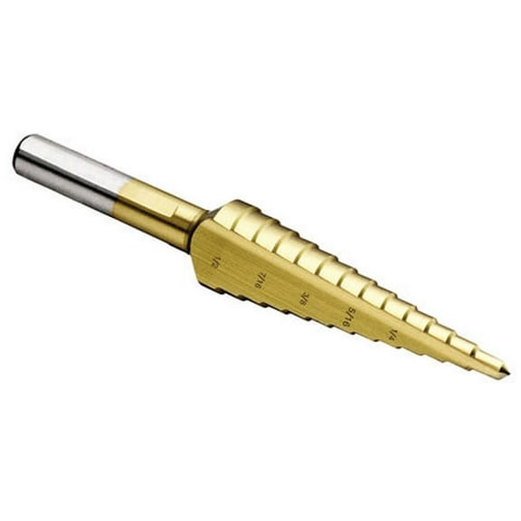 Ideal Industries Step Drill Bits, 1/4 to 3/4"