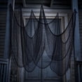 thumbnail image 2 of Halloween Creepy Cloth Black, Spooky Gauze Fabric for Party Decor, 72 x 30 in, 2 of 8