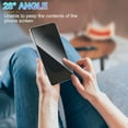 thumbnail image 2 of 1 Pack for Samsung Galaxy S25 Plus Privacy Screen Protector 9H Tempered Glass, Anti Spy Privacy Screen Phone Accessories, Case Friendly Private Film, Smooth and Responsive Touch Anti-Scratch, Black, 2 of 6