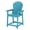 Baby Blue, variant on OTSUN Tall Modern Adirondack Chair, All Weather HDPE Bar Height Adirondack Stools Two-Color Widened Durable Design for Porch Patio Yard Lawn Fire Pit Bistro Basement Indoors & Outdoors