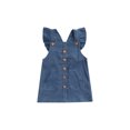thumbnail image 1 of Honganda Girls Fall Outfits, Solid Color Corduroy Square Neck Suspenders Skirt, 1 of 9
