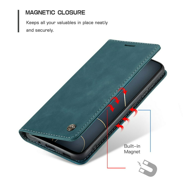 Luxury Magnet Leather Flip Case For Samsung Galaxy Note20 S20 FE