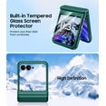 thumbnail image 3 of Funda de teléfono MAKAVO para Motorola Razr 2024 con protector de pantalla, 3 of 7