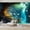 Color 2, variant on Wallpaper Fantasy Magical Forest Nature Fairy Magical Landscape Jungle Peel and Stick Wall Murals 69"H x 96"W Removable PVC Wall Paper Self-Adhesive Wall Paintings Art Decor for Bedroom Living Room