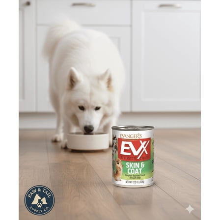 EVX Restricted Diet Skin & Coat Dog Food 12.5 oz Omega Fatty Acids & Zinc