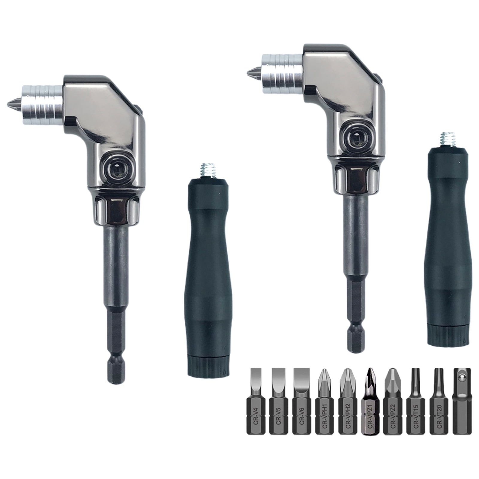 Self-Locking 90 Degree Screwdriver Holder Drive Bit Extension Electric Screw Driver Driver Tools