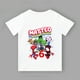thumbnail image 5 of Camiseta de fiesta de cumpleaños para niño de Marvel Spider Man y sus buenos amigos, para niños de 2, 3, 4, 5, 6, 7, 8 y 9 años, personalizada, de verano, color blanco, 5 of 5