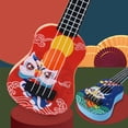 thumbnail image 3 of MasteelfCA Guitar Ukulele Decor Photography Props Mini Guitar Ukulele Toy Guitar Ukulele Model Decor, 3 of 8
