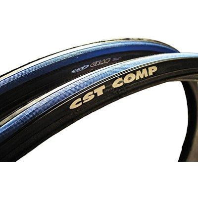 cst czar comp road tire, blue/black, 700x25