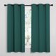 thumbnail image 2 of Cortinas NICETOWN con aislamiento térmico Blackout Hunter Green, 42 x 160 cm, 2 of 8