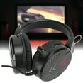 thumbnail image 4 of Headphone With Microphone, Omni-Directional Wired Over Ear Headphone, With LED Light, Lightweight For Laptop Game Video Computer, 4 of 8