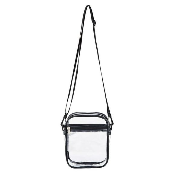 WORGEOUS Woman Crossbody Bag Multipurpose Clear Purse Duffle
