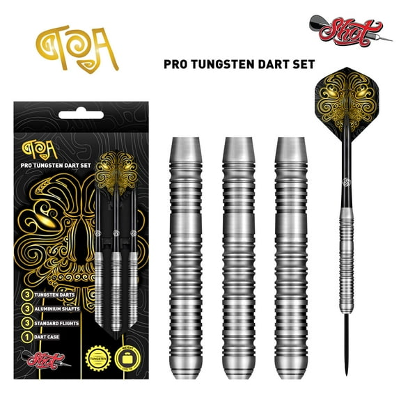 Shot Toa Steel Tip Dart Set - 70% Tungsten 23gm