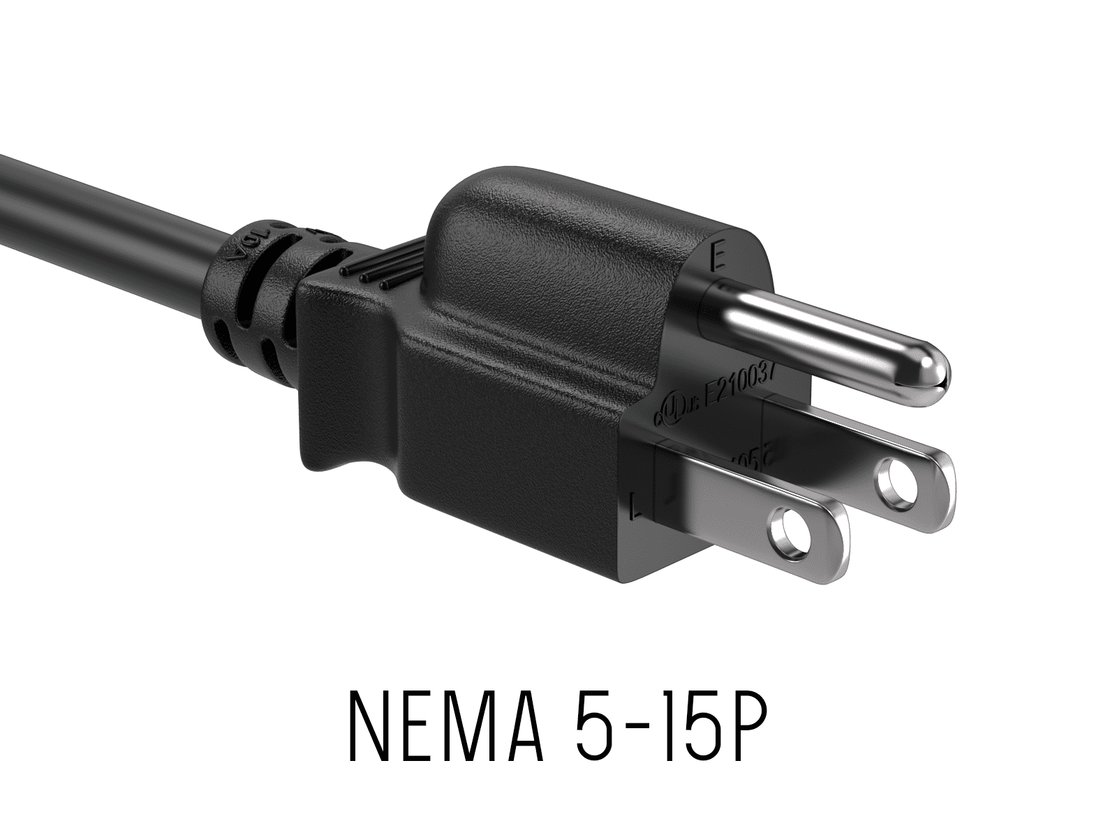Cable Leader 25ft 18 AWG Universal Power Cord (IEC320 C13 to NEMA 5-15P)