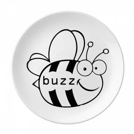 

Cocs Honeybee Booness Plate Decorative Porcelain Salver Tableware Dinner Dish