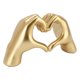 thumbnail image 1 of Escultura De Manos De Corazón, Estatua Decorativa De Signo De Corazón De Arte Moderno Suave Para Boda, 1 of 7