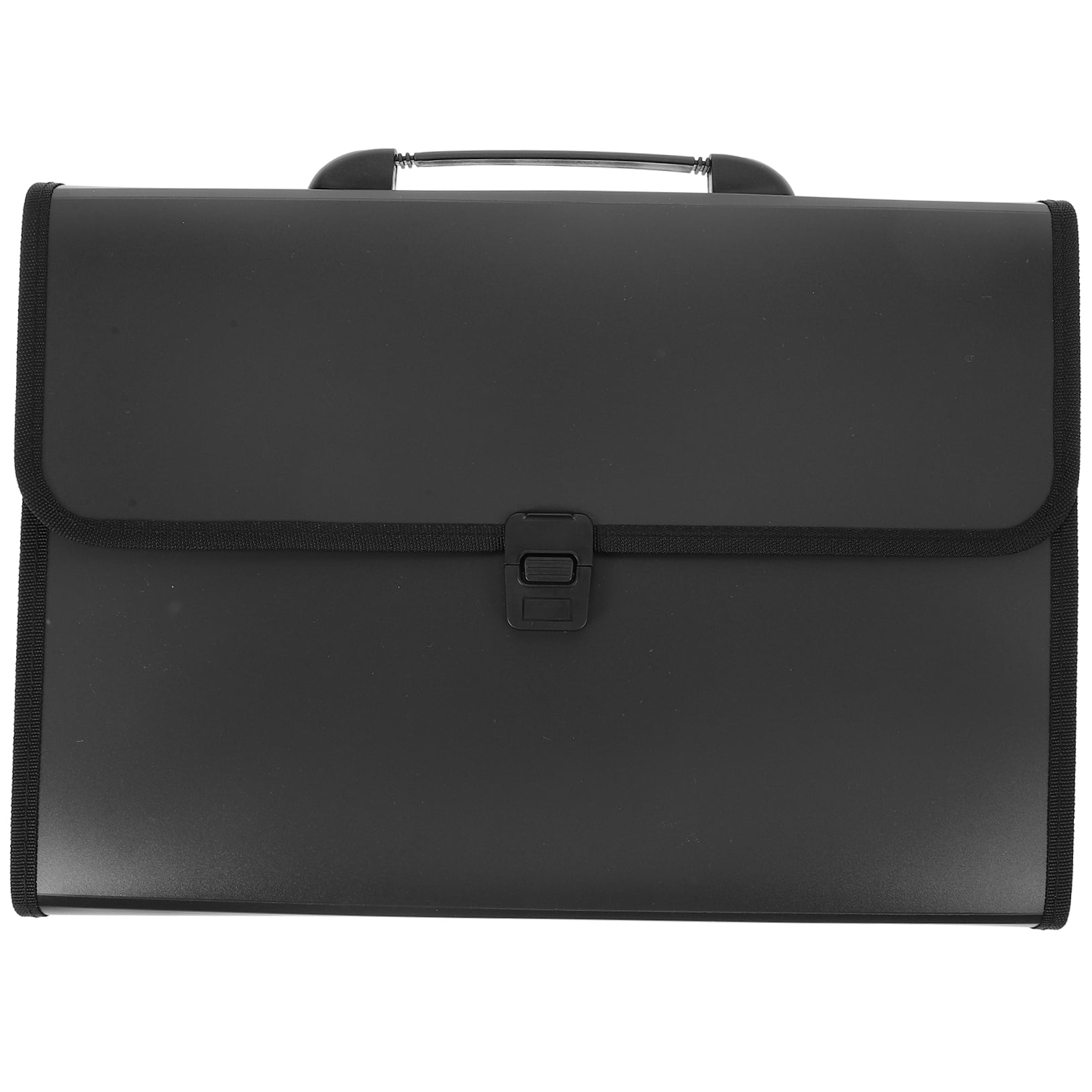 unbranded 2pcs Expanding File Folder File Storage Bag Accordion File Folder Handheld File Organizer File Container
