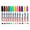B, variant on HHBEAUTY 8pcs Liquid Erasable Chalk Markers Pens - 12 Colors Washable & Wet Erase Neon Makers for Blackboard, Chalkboard Signs, Glass Window, Erasable Water-based Whiteboard Pen