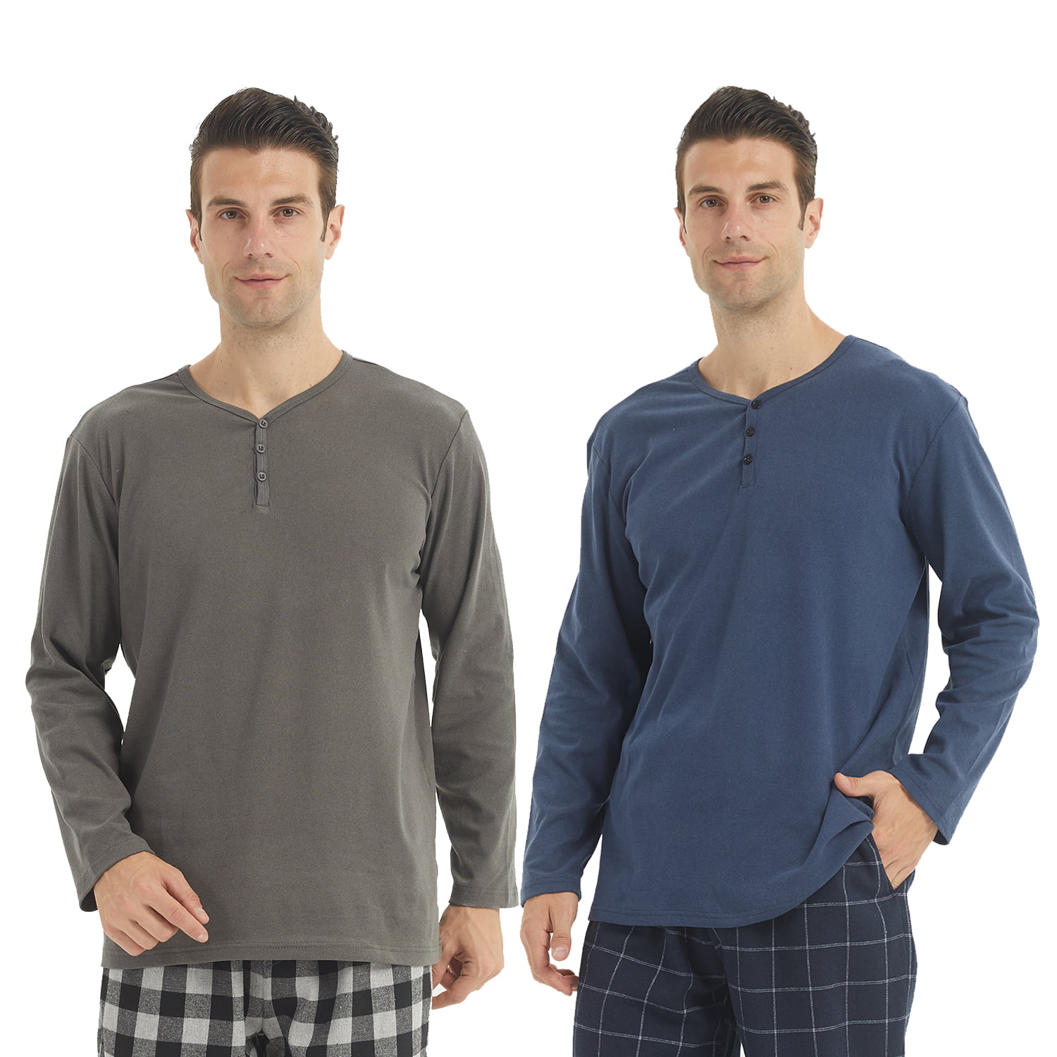 Boys Pajama Top Sleep Top Long Sleeve Blue and Navy Gap  NWOT 8 