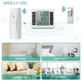 thumbnail image 4 of Fridge Thermometer, Digital Freezer Thermometer with Indoor Temperature Monitor and 2 Wireless Sensors, 4 of 5
