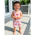 thumbnail image 4 of Lairauiy Baby Toddler Boy 4th of July Overall Romper 3 6 12 18 Months Flag/Popsicle Embroidery Sleeveless Patriotic Striped Jumpsuits, 4 of 9