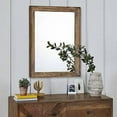thumbnail image 3 of Wall Mirror Black Rectangle Mirrors for Wall with Wood Framed Decorative for Bedroom Bathroom Living Room Farmhouse Entryway Hanging Small, 3 of 7