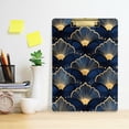 thumbnail image 2 of FORMRS Acrylic Clipboard with Low Profile Clip Standard A4 Letter Size, 12.5" x 9", Elegance Art Pattern, 2 of 8