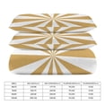 thumbnail image 2 of 3 Pcs Soft Bedding Set, Includes 1 Duvet Cover with Zipper And 2 Pillow Shams,Aesthetic Beige And White Sunburst King(102"×90"), 2 of 8