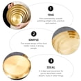 thumbnail image 3 of 3Pcs Metal Plate Korean Vintage Dish Stainless Steel Kitchenware Roast Meat Tray, 3 of 8