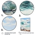 thumbnail image 3 of Designart "Serenity by the Seaside" Nautical & Beach Floater Framed Canvas Art Print, 3 of 7