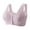 #A Purple2, variant on Push Up Bras for Women Front Closure Wireless Bra, Front Closure Lace Support, Strapless Bras, Women's Ribbed Adjustable Wireless Bra Strapless Bras Large Bust Shapedly Bra, #B Beige,S
