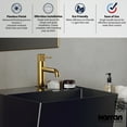 thumbnail image 7 of Karran Usa KBF460BG Tryst 1.2 GPM Single Hole Bathroom Faucet - Gold, 7 of 7