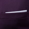 thumbnail image 5 of SWSMCLT Men's Slim Fit Waistcoat Formal Business V Neck Suit Vest Sleeveless Formal Top Purple 30, 5 of 5