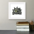 thumbnail image 4 of Gallery Pops Nickelodeon Teenage Mutant Ninja Turtles: Mutant Mayhem - Rocksteady Patch Wall Art, White Framed Version, 12" x 12", 4 of 5