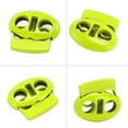 thumbnail image 3 of 30pcs Metal Cord Lock End Toggle, Double Hole Spring Stopper Fastener Slider Toggles End For Drawstring Clothing Shoelaces Backpack Lanyard, 3 of 8