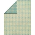 thumbnail image 2 of K2 Floor Style Endura Ivory - Baby Blue Hand Made Wool Area Rug, 2 of 2
