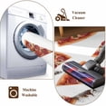 thumbnail image 6 of Realistic Food Area Rugs 4x6 ft Pepperoni Pizza Yummy Thin Crust Washable Rug Non Slip Indoor Carpet Absorbent Floor Mat for Living Room Bedroom Dining Room, 6 of 9