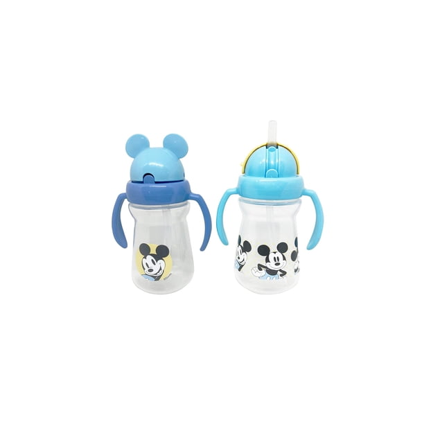 Sippers Disney Cudlie Mickey Mouse para bebé niña, 180 ml, paquete de 2