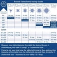 thumbnail image 5 of BalsaCircle 108" Round Premium Polyester Tablecloth Wedding Table Linens Ivory, 5 of 5