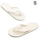 thumbnail image 1 of Sandalias planas Qarigey 1 par con punta abierta para mujer pantuflas antideslizantes fiesta en la piscina playa verano Calzado beige S, 1 of 6