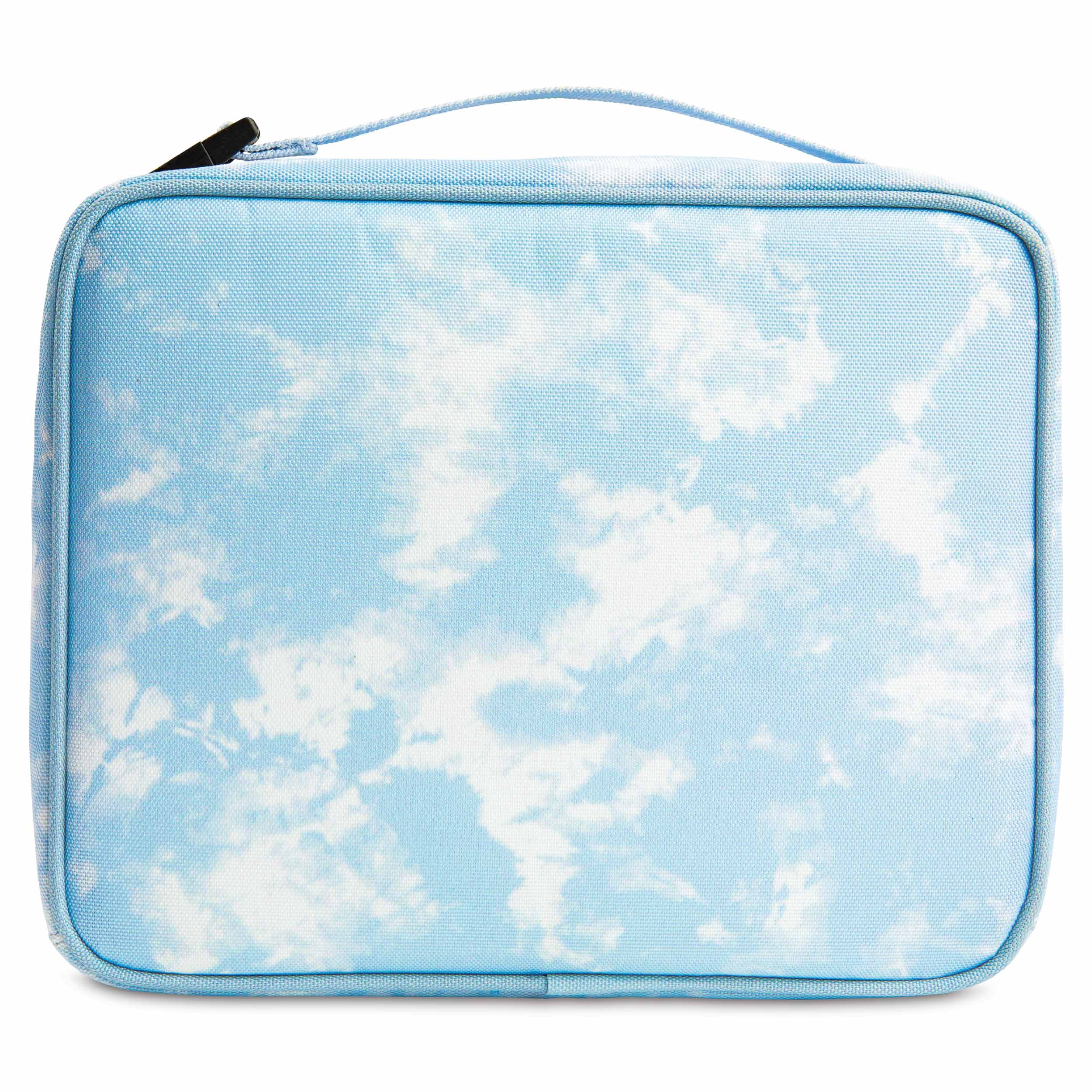 PackIt Freezable Classic Lunch Box Blue Sky Food BPA Free Non Toxic Polycanvas Reusable Lunch Boxes