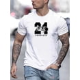 thumbnail image 1 of 24 GRADUATE Print, Men's Novel Graphic Design T-shirt, Casual Comfy Tees For Summer, Men's Clothing Tops For Daily Activities, 1 of 5