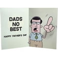 thumbnail image 2 of Designer Greetings No to the No to the No, No, No: Cartoon Man with Raised Arm Humorous / Funny 3D Spring Activated Pop Out Father's Day Card, 2 of 2