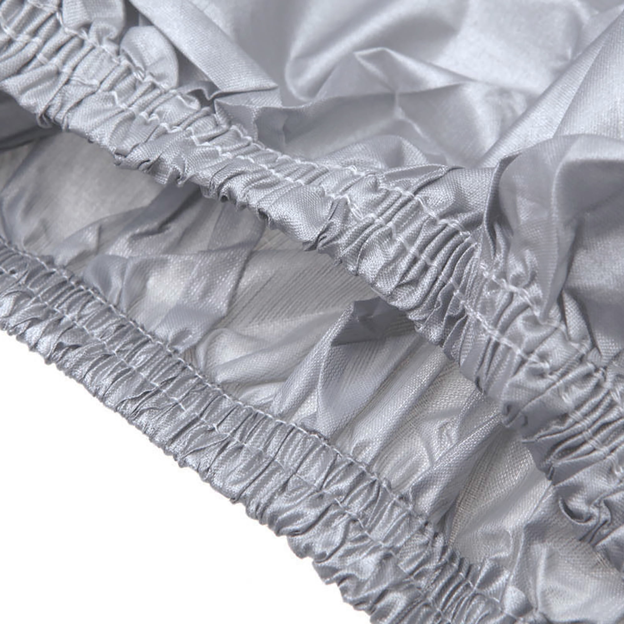 Unique Bargains XL Full Car Cover Protection Silver Tone