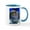 White/Blue Inside, variant on CafePress - Wolf Family - 11 oz Ceramic Mug - Novelty Coffee Tea Cup