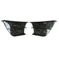 thumbnail image 4 of Front Fairing Aerodynamic Wing, Motorcycle Spoiler Wing 3D Curved  Self Adhesive  For R1 R3 R25 Marble Grain,Glossy Black, 4 of 8