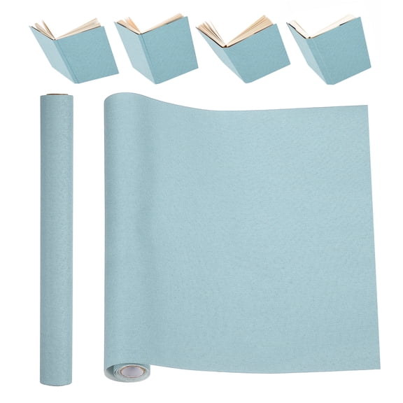 Uxcell Book Binding Cloth, 51 x 11 Inches Book Cloth for Repairing and Binding, Light Blue