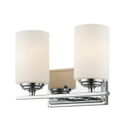 Z Lite Bordeaux 2 Light Vanity Chrome
